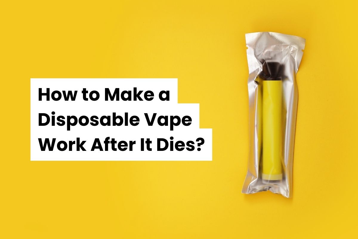 How to Make a Disposable Vape Work After It Dies? VapeDeal.com How to Make a Disposable Vape Work After It Dies? VapeDeal.com