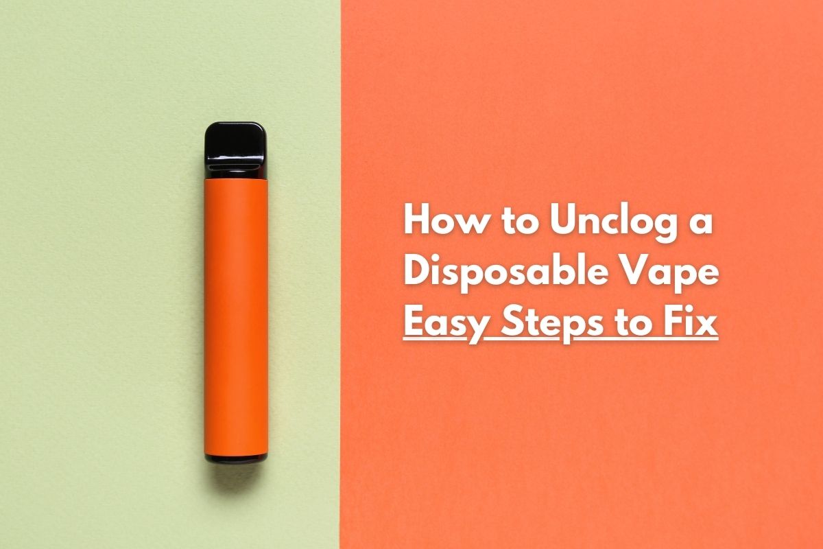 How to Unclog a Disposable Vape? (6 Easiest Steps to Fix) VapeDeal.com How to Unclog a Disposable Vape? (6 Easiest Steps to Fix) VapeDeal.com