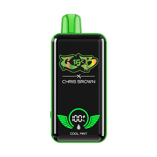 Chris Brown CB15K Disposable Vape 15000 Puffs - Cool Mint