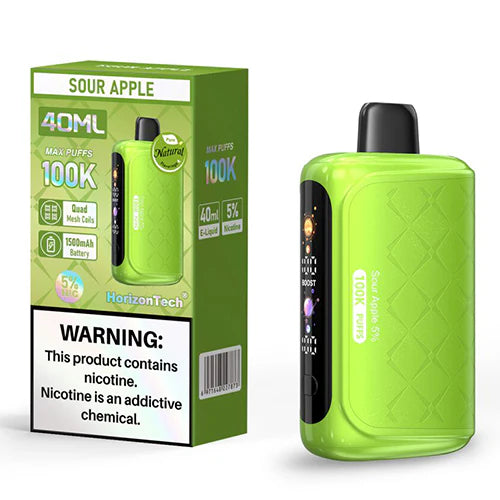 HorizonTech 100000 Sour Apple 100K Puffs | Vapedeal VapeDeal.com HorizonTech 100000 Sour Apple 100K Puffs | Vapedeal VapeDeal.com