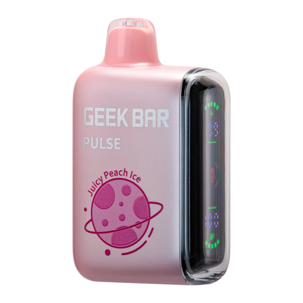 Juicy Peach Ice - Geek Bar Pulse 15000 Puffs Disposable Vape