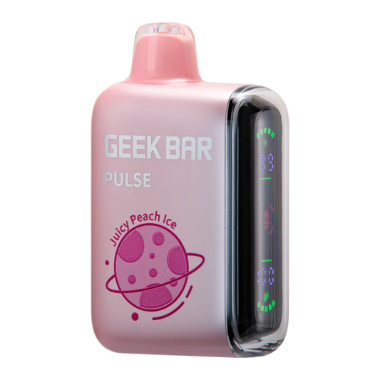 Geek Bar Pulse 15000 Puffs Disposable Vape 15K - Juicy Peach Ice