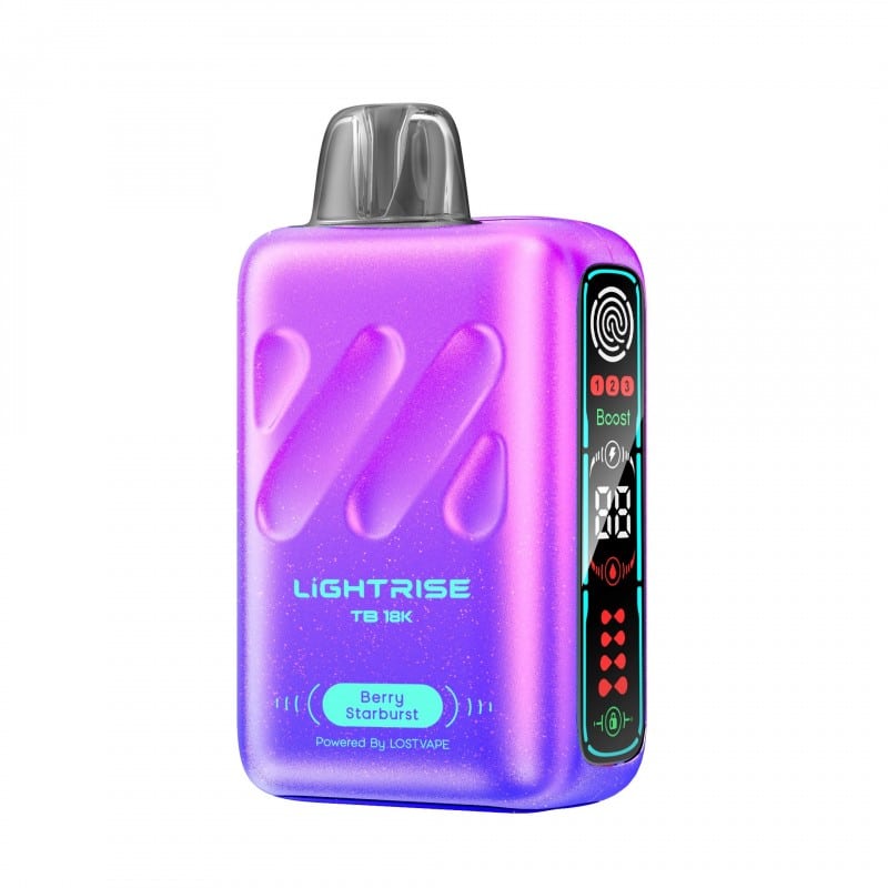 starburst disposable vape Lightrise TB 18K Disposable 18000 Puffs by Lost Vape