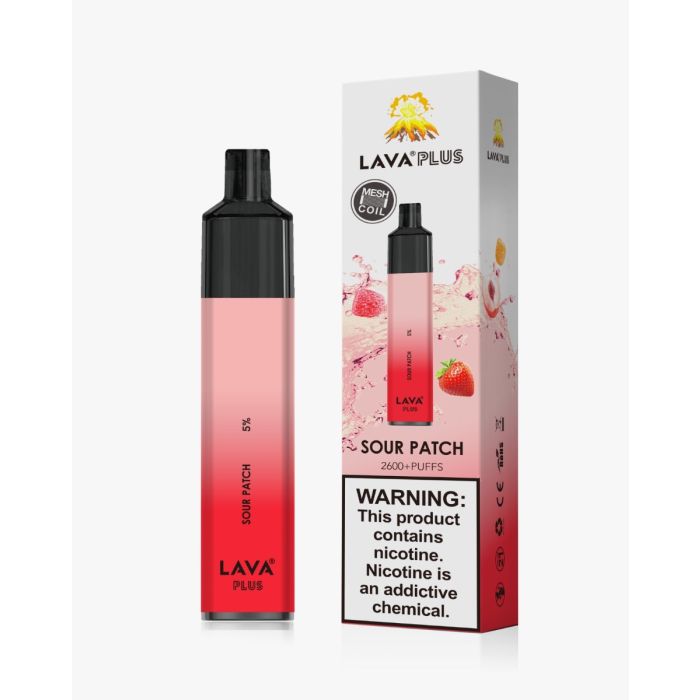 Lava Plus Sour Patch 2600 Puffs Disposable Vape | Vapedeal VapeDeal.com Lava Plus Sour Patch 2600 Puffs Disposable Vape | Vapedeal VapeDeal.com