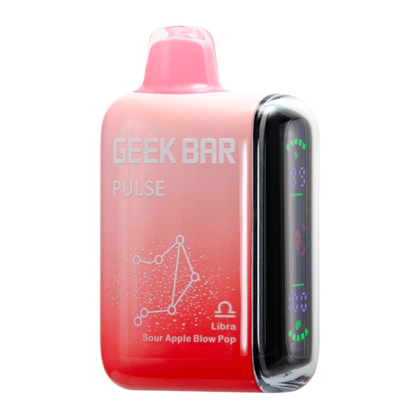 Geek Bar Pulse 15000 Puffs Disposable Vape 15K Libra - Sour Apple Blow Pop