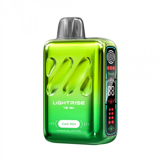 Lightrise TB 18K Disposable 18000 Puffs by Lost Vape - Cool Mint