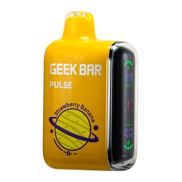 Geek Bar Pulse 15000 Puffs Disposable Vape 15K - Strawberry Banana