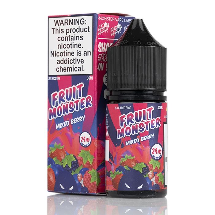 Mixed Berry Fruit Monster by Jam Monster Salts - 30ml