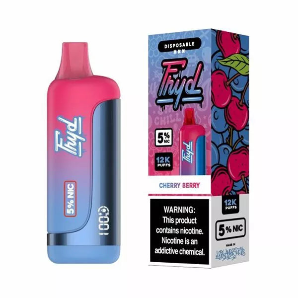 FRYD 12000 Cherry Berry 12000 Puffs Disposable Vape | Vapedeal VapeDeal.com FRYD 12000 Cherry Berry 12000 Puffs Disposable Vape | Vapedeal VapeDeal.com