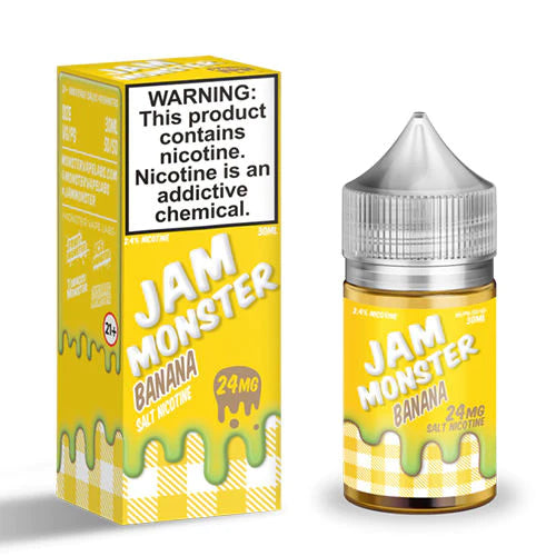 Banana by Jam Monster Salts - 30ml