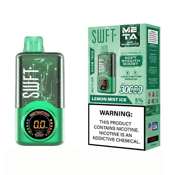 Swft Meta 30000 Puffs Disposable Vape 30K - Lemon Mist Ice