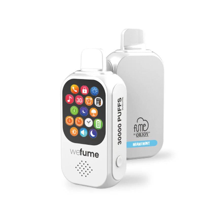 WeFume Bluetooth Smart Disposable 30000 Puffs - Miami Mint VapeDeal.com WeFume Bluetooth Smart Disposable 30000 Puffs - Miami Mint VapeDeal.com