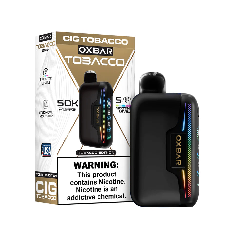 Oxbar Astro Maze 50000 Puffs - American Tobacco Cig | Vapedeal VapeDeal.com Oxbar Astro Maze 50000 Puffs - American Tobacco Cig | Vapedeal VapeDeal.com