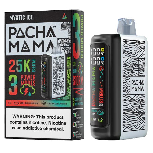 Pachamama 25000 Puffs Disposable Vape 25K - Mystic Ice VapeDeal.com Pachamama 25000 Puffs Disposable Vape 25K - Mystic Ice VapeDeal.com