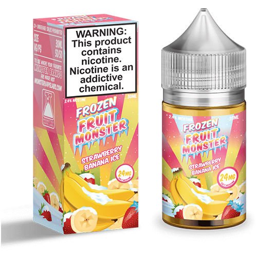 Strawberry Banana Ice Frozen Monster by Jam Monster Salts - 30ml