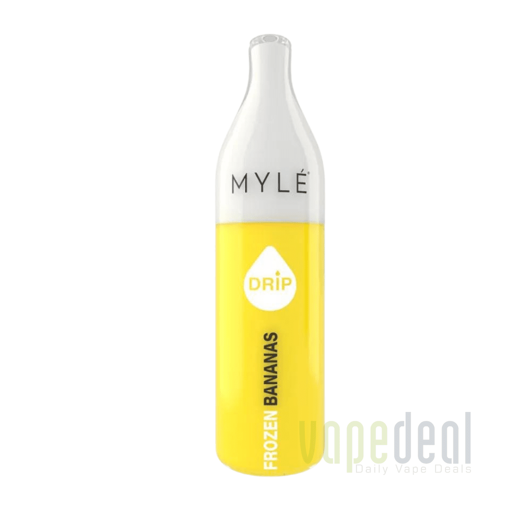Myle Drip Disposable Vape 2000 Puffs - Frozen Bananas | Vapedeal.com VapeDeal.com Myle Drip Disposable Vape 2000 Puffs - Frozen Bananas | Vapedeal.com VapeDeal.com