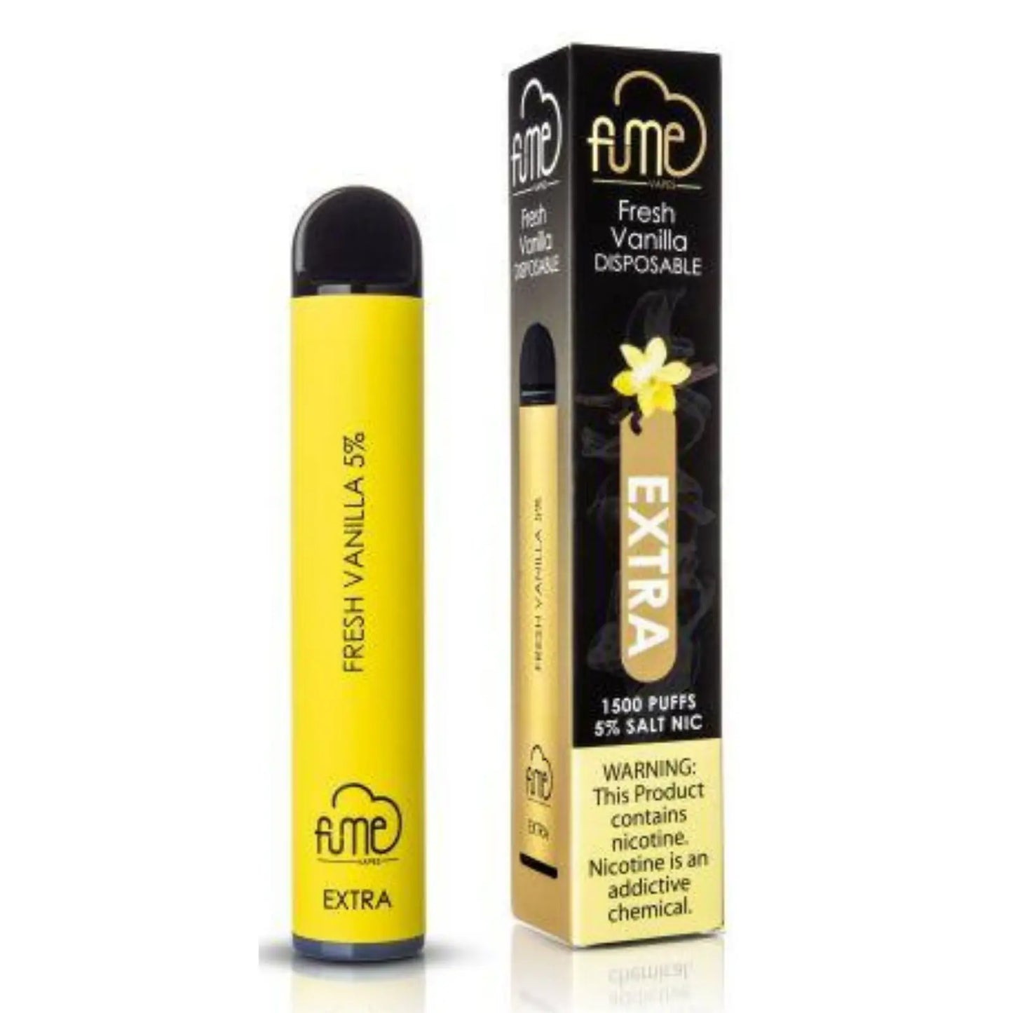 Fume Extra Disposable 1500 Puffs - Fresh Vanilla
