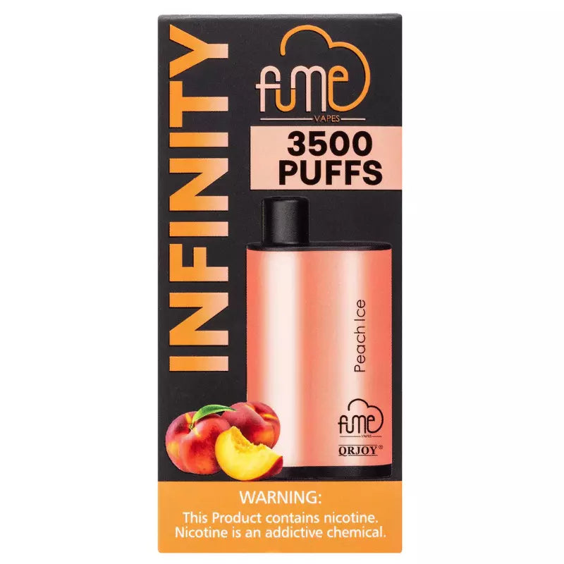 Fume Infinity Disposable 3500 Puffs - Peach Ice VapeDeal.com Fume Infinity Disposable 3500 Puffs - Peach Ice VapeDeal.com