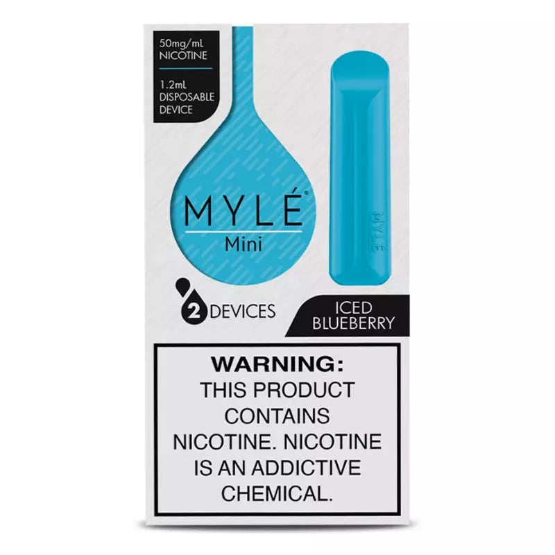 Myle Mini Iced Blueberry 320 Puffs 2-Pack | Vapedeal VapeDeal.com Myle Mini Iced Blueberry 320 Puffs 2-Pack | Vapedeal VapeDeal.com