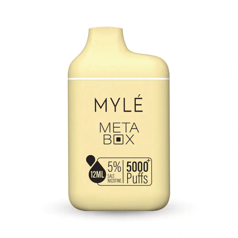 Myle Meta Box French Vanilla 5000 Puffs | Vapedeal VapeDeal.com Myle Meta Box French Vanilla 5000 Puffs | Vapedeal VapeDeal.com