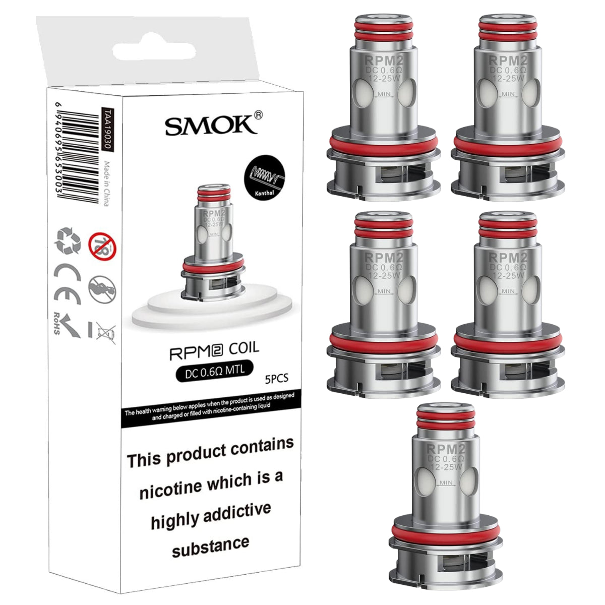 SMOK RPM 2 Coils 5-Pack