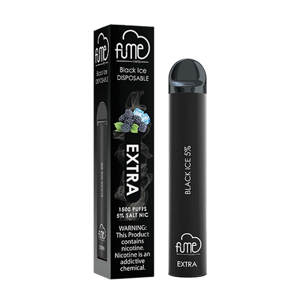 Fume Extra Black Ice 1500 Puffs Disposable Vape | Vapedeal VapeDeal.com Fume Extra Black Ice 1500 Puffs Disposable Vape | Vapedeal VapeDeal.com
