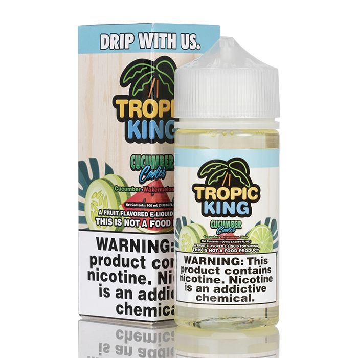 juul cucumber flavor Cucumber Cooler by Tropic King | 100ml E liquid