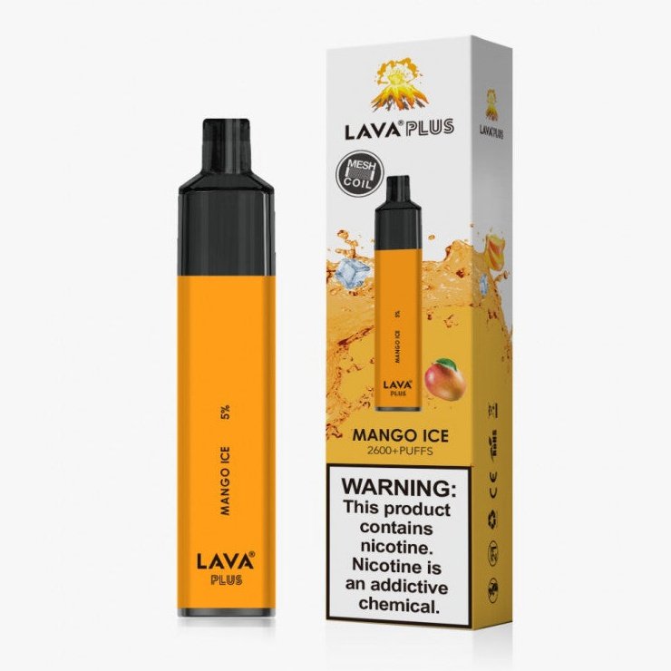 Lava Plus 2600 Puffs Disposable - Mango Ice
