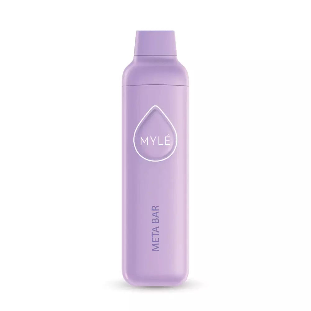 Myle Meta Bar Disposable 2500 Puffs - Grape Mint White Grape Ice
