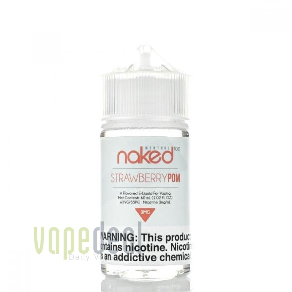 Strawberry Pom by Naked 100 Menthol - 60ml