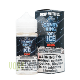 Sour Worms by Candy King on Ice - 100ml