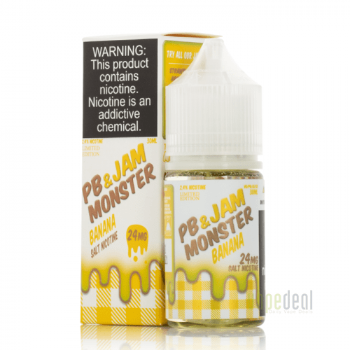 PB&J Banana by Jam Monster Salts - 30ml