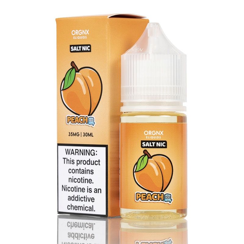 ORGNX E-Liquids Peach Ice Salts - 30ml