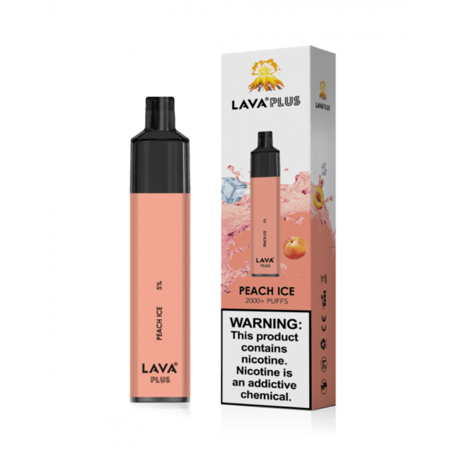 Lava Plus 2600 Puffs Disposable - Peach Ice