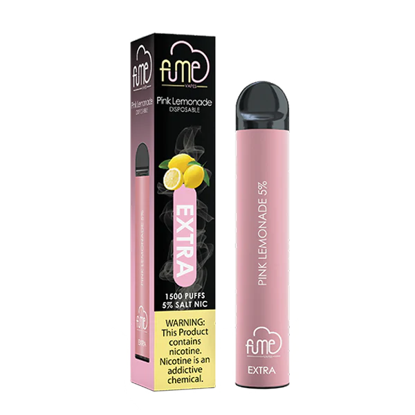 Fume Extra Pink Lemonade 1500 Puffs Disposable Vape | Vapedeal VapeDeal.com Fume Extra Pink Lemonade 1500 Puffs Disposable Vape | Vapedeal VapeDeal.com