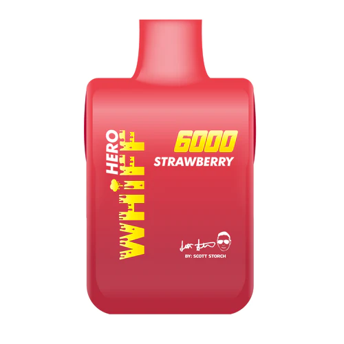 Whiff Hero by Scott Storch 6000 Puffs Disposable Vape - Strawberry