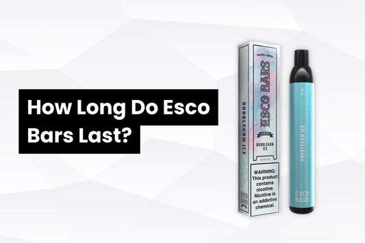 How Long Do Esco Bars Last