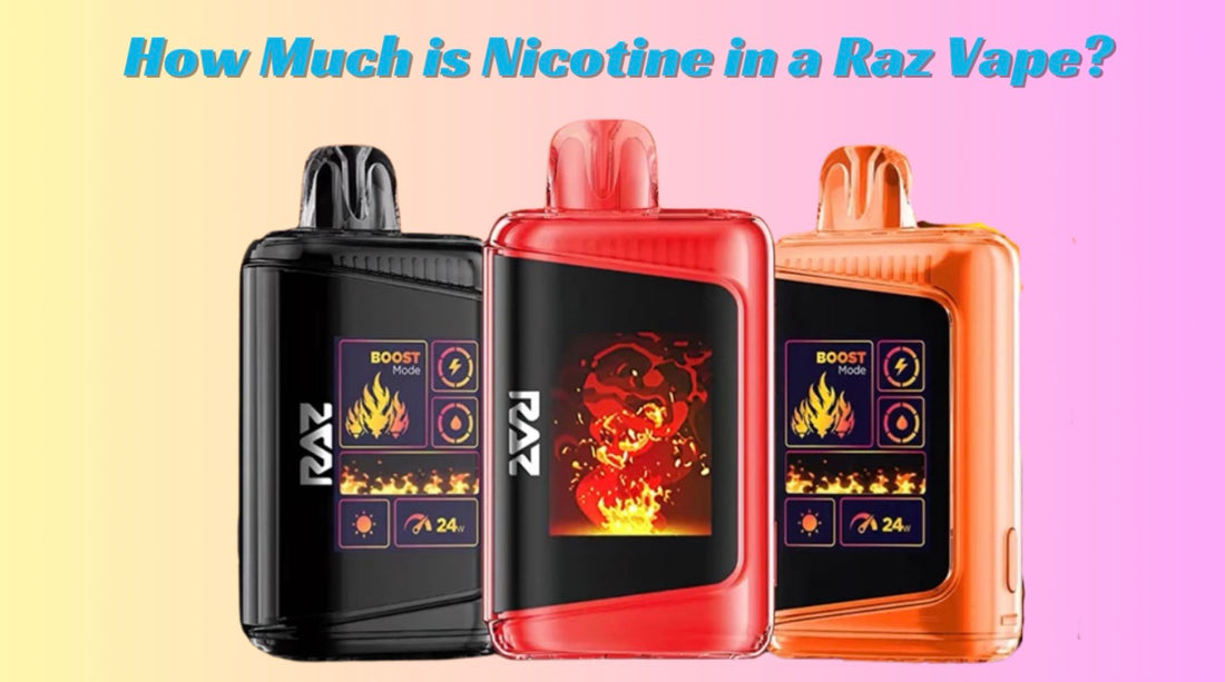 How Much Nicotine Is in a RAZ Vape? Full Breakdown VapeDeal.com How Much Nicotine Is in a RAZ Vape? Full Breakdown VapeDeal.com