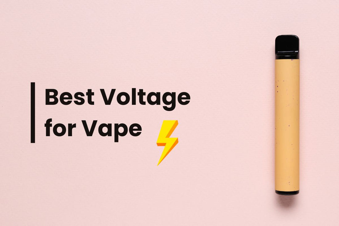 best voltage for vape