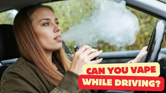 can you vape while driving