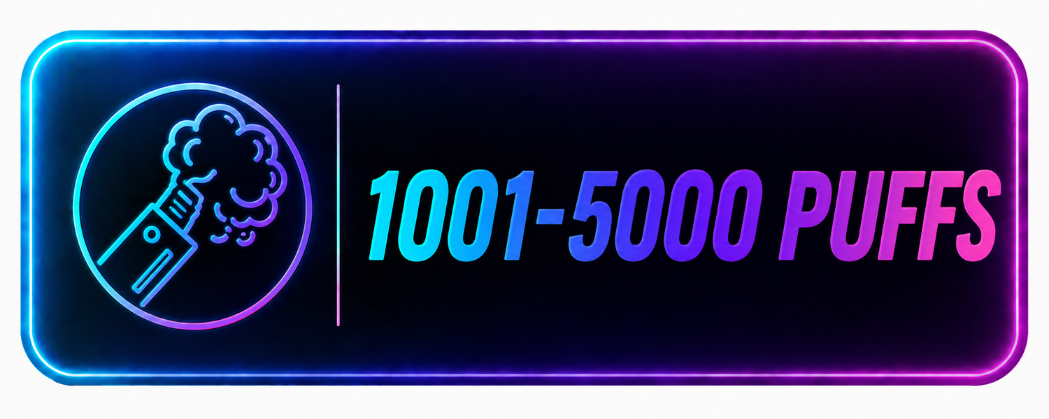 1001-5000 Puffs - Fruity Flavors