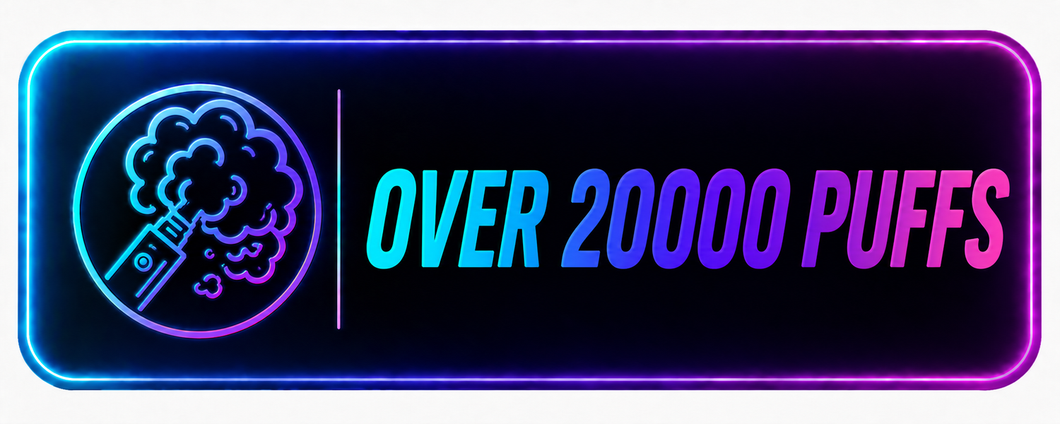 Over 20000 Puffs - Minty Flavors - 0% Nicotine