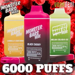Monster Bars Disposable Vapes: Your Go-To Vaping Solution