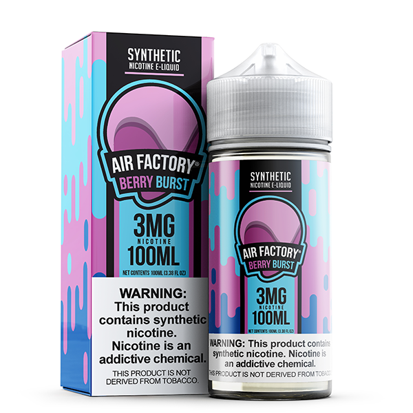 Air Factory E-Liquid Tobacco Free Nicotine TFN 100mL - Berry Burst