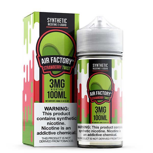 Air Factory E-Liquid Tobacco Free Nicotine TFN 100mL - Strawberry Twist