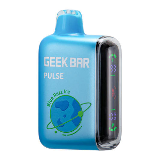 Geek Bar Pulse 15000 Puffs Disposable Vape 15K - Blue Razz Ice