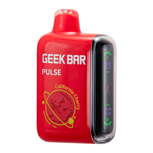 Geek Bar Pulse 15000 Puffs Disposable Vape - California Cherry VapeDeal.com Geek Bar Pulse 15000 Puffs Disposable Vape - California Cherry VapeDeal.com