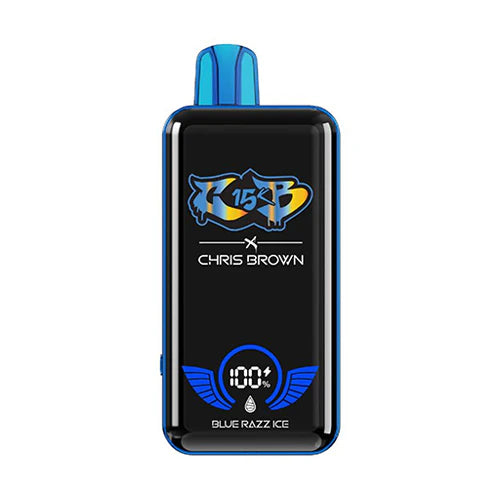 Chris Brown CB15K Disposable Vape 15000 Puffs - Blue Razz Ice