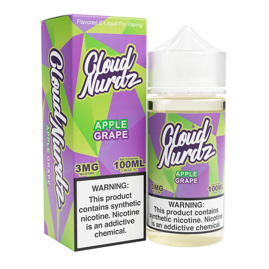 Apple Grape by Cloud Nurdz TFN Tobacco Free Nicotine - 100ml
