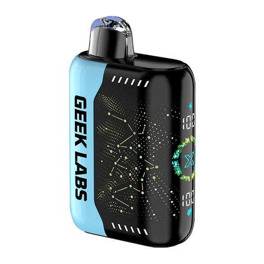 Geek Labs Pulse X 50000 Puffs Disposable Vape Nixodine - Blue Razz Ice